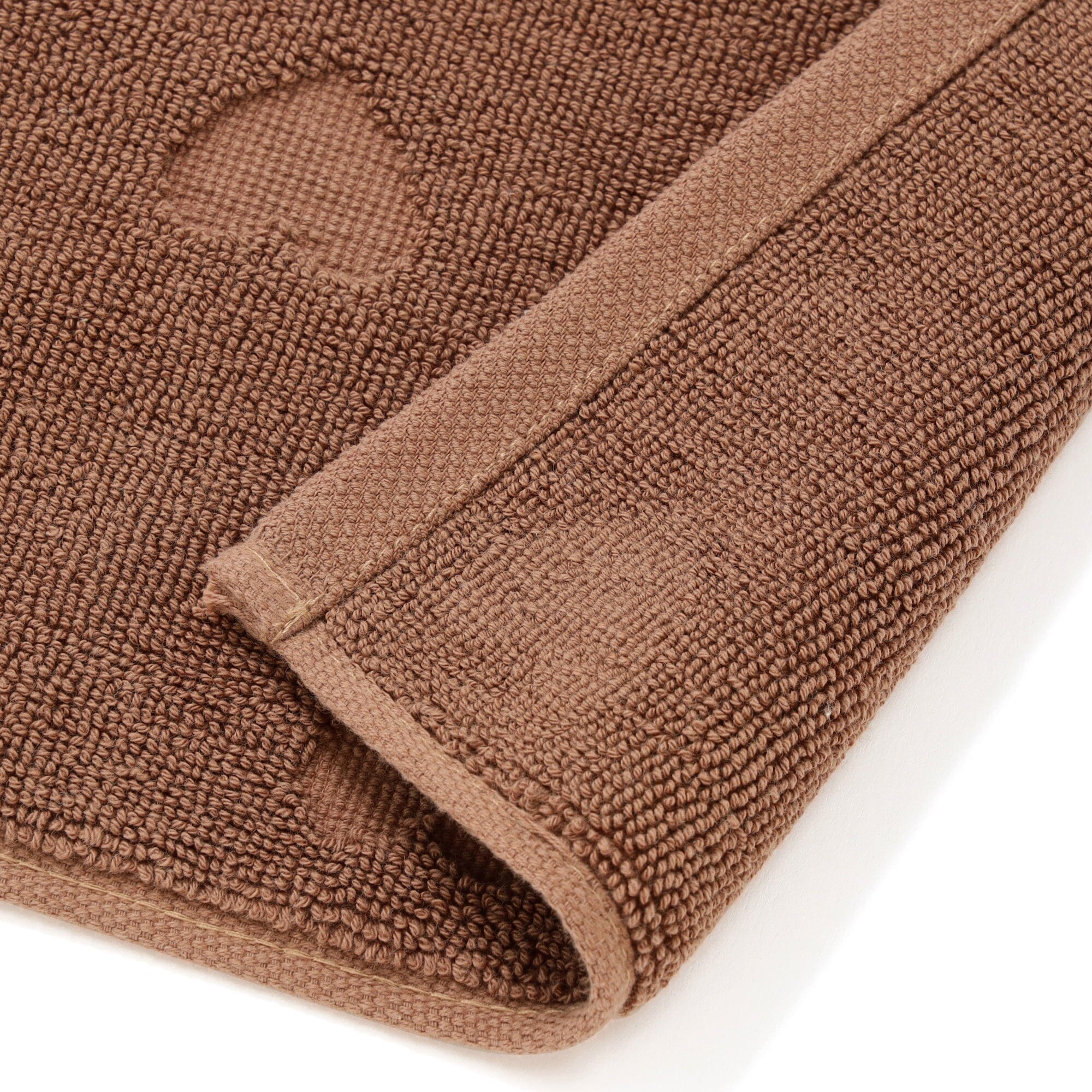 Vale Set Towel Mat Heart Brown