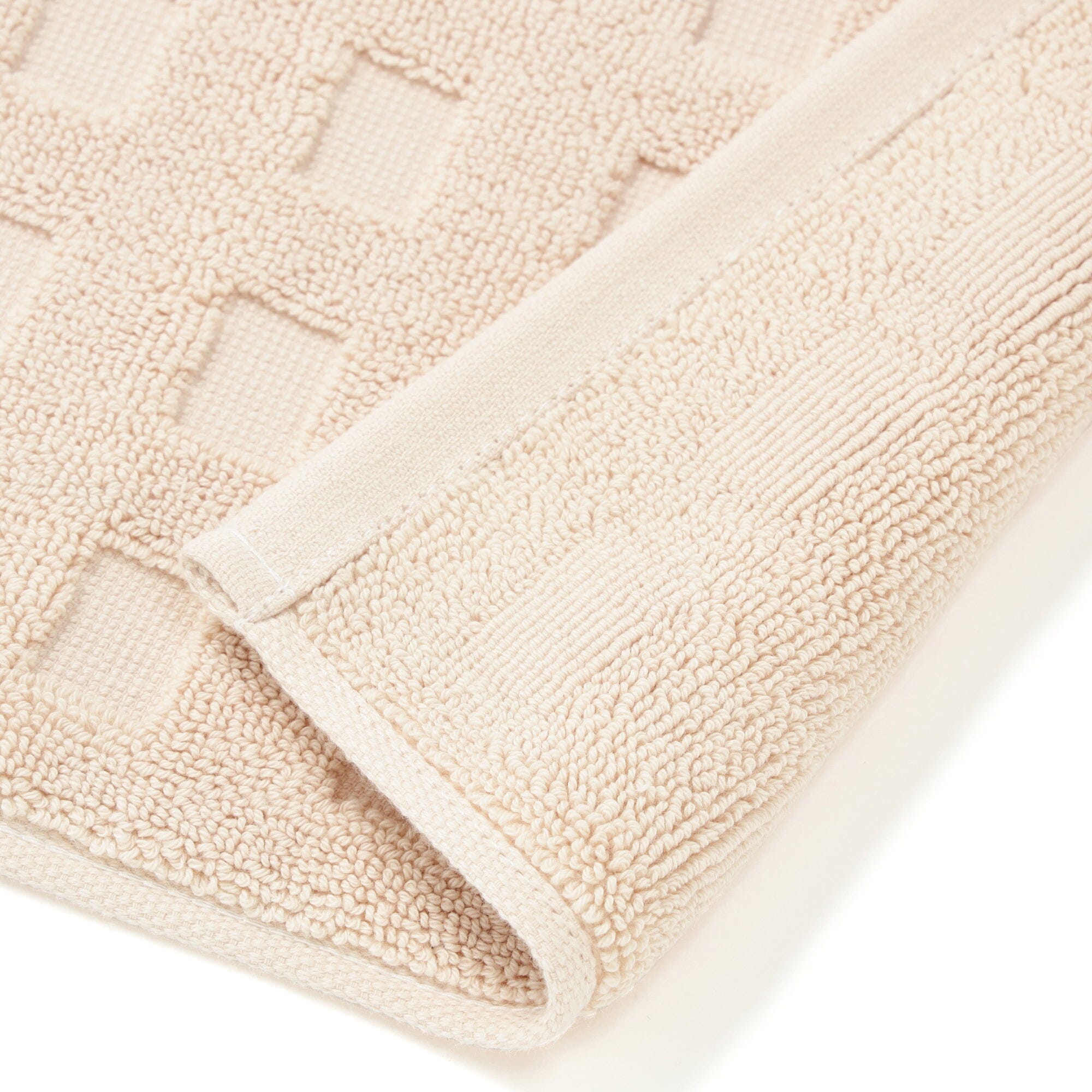 Vale Set Towel Mat Heart Brown