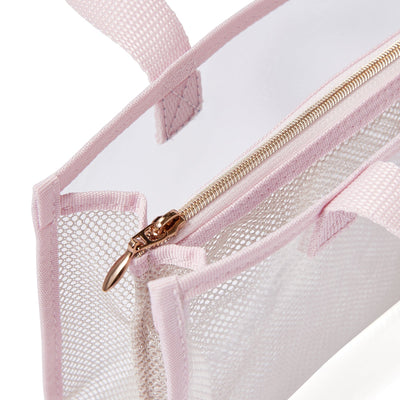 Clear Spa Bag  Pink