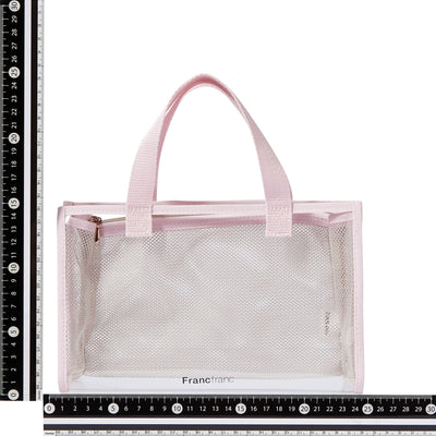 Clear Spa Bag  Pink