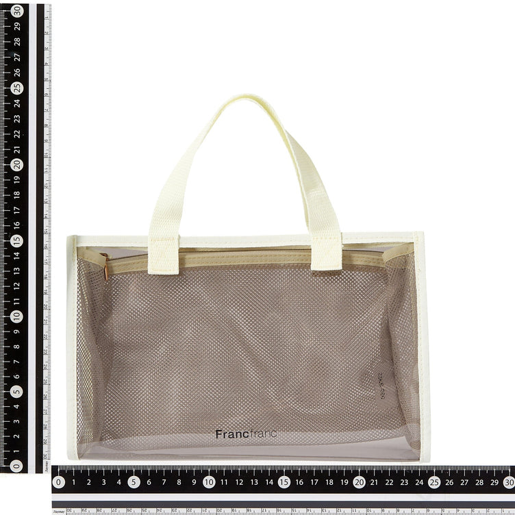 Clear Spa Bag  Gray