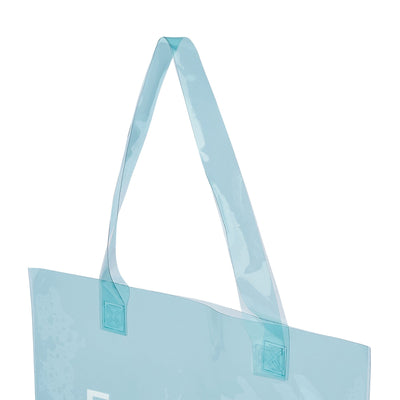 Clear Tote Bag  Blue