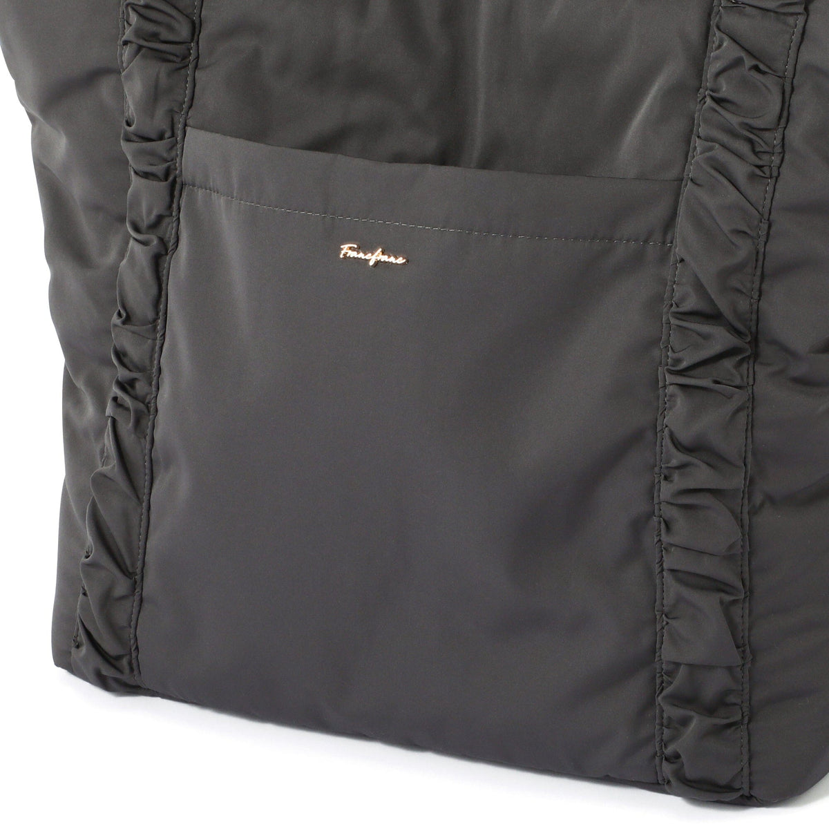 Classic Flower Travel Bag   Dark Grey