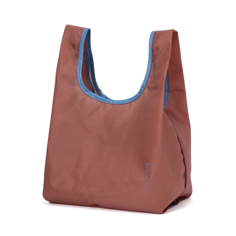 Bicolor Ecobag S Brown