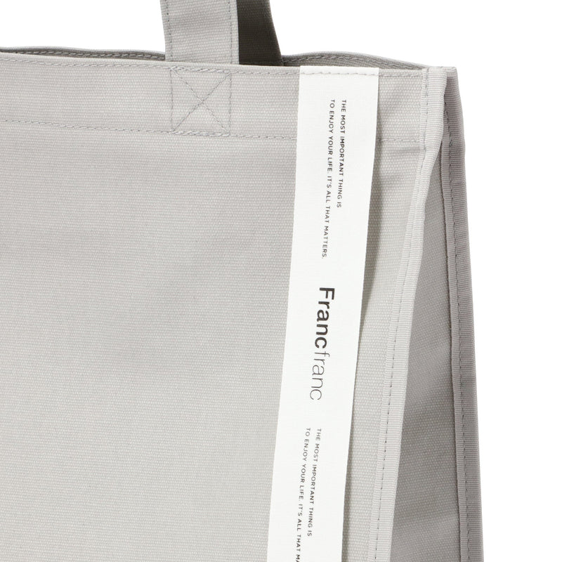 Logo Tote L Grey