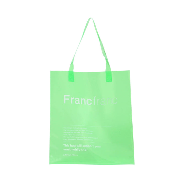 Clear Tote Bag Green