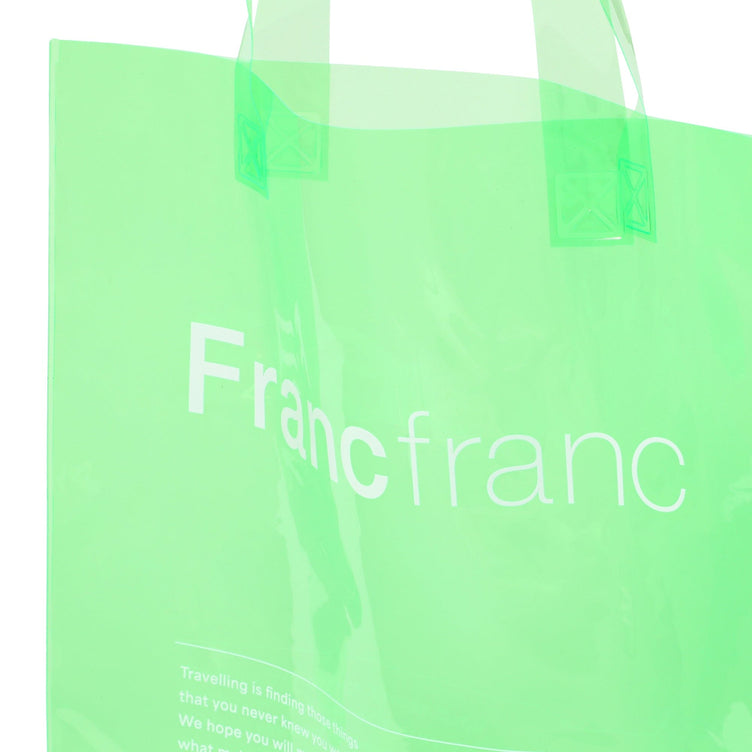 Clear Tote Bag Green