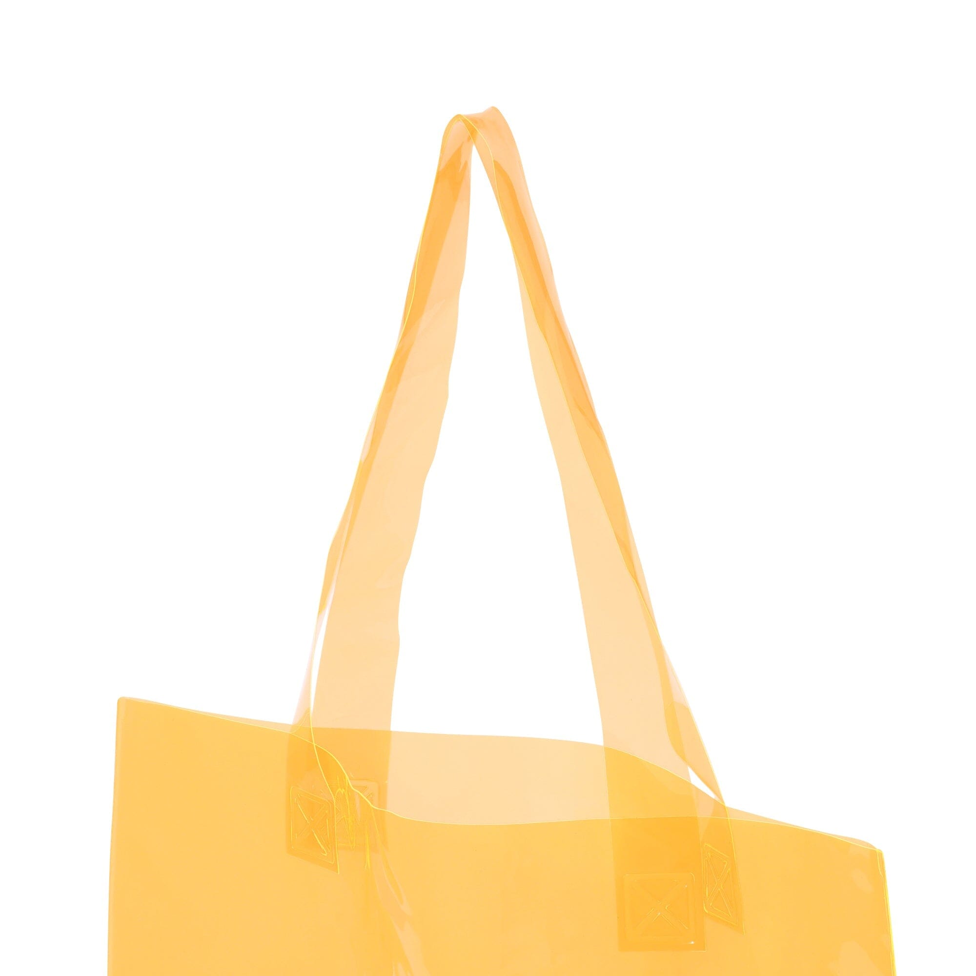 Clear Tote Bag Orange
