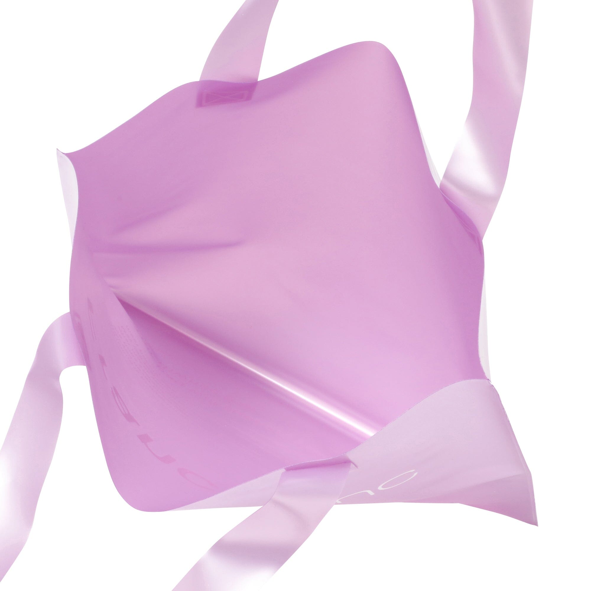 CLEAR 透明手提袋 珍珠紫色