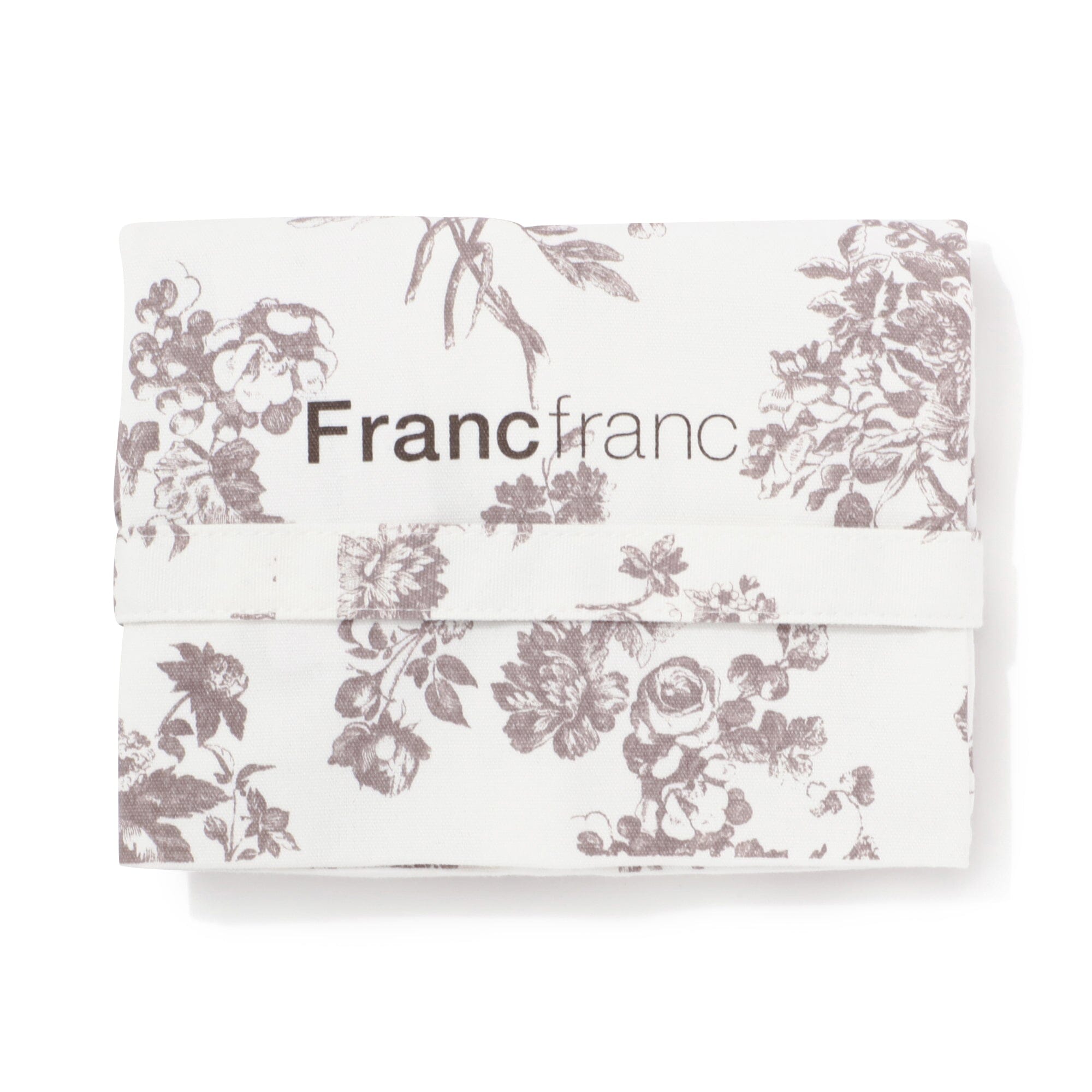 手提包 經典花朵 小號 米色