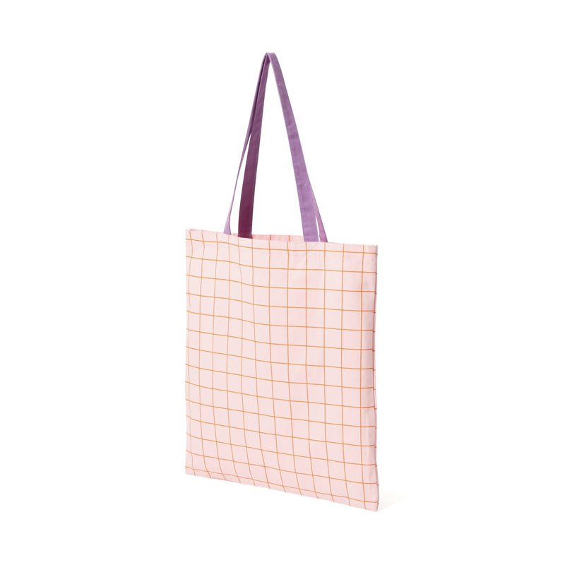 Logo Tote Pop Color Small Pink