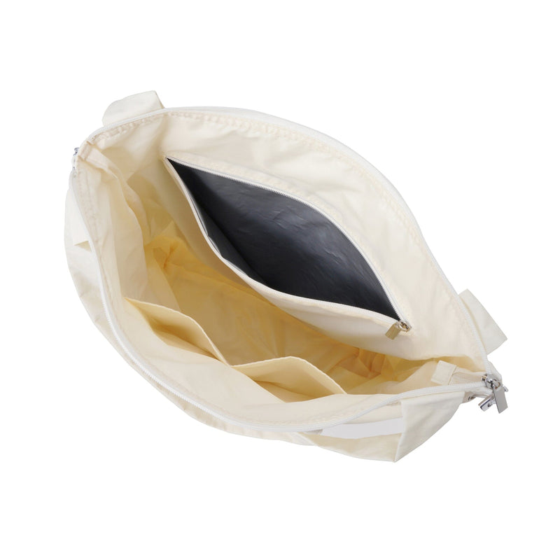 Water-Repellent Lightweight Bag Ivory
