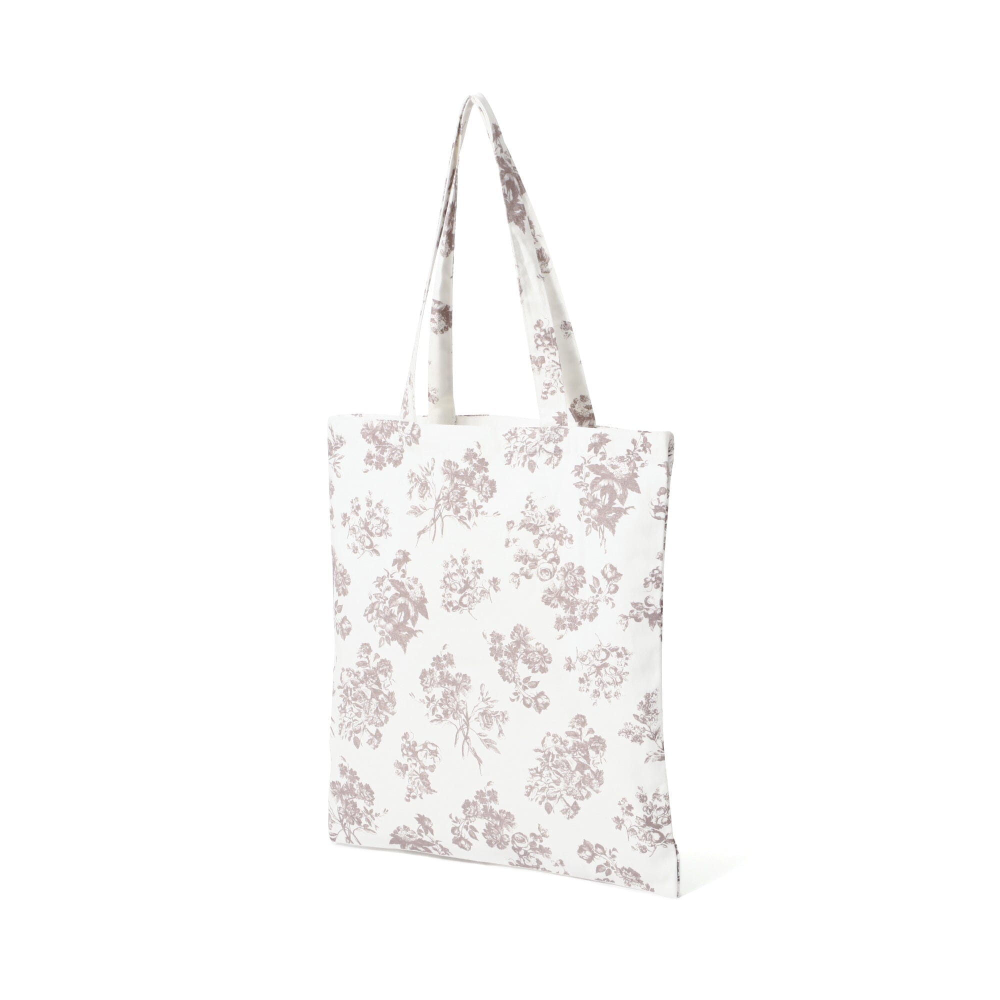 Logo Tote 2 Classic Flower Small Beige