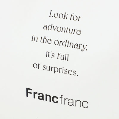 Logo Tote Bag 2 Typography Large Ivory