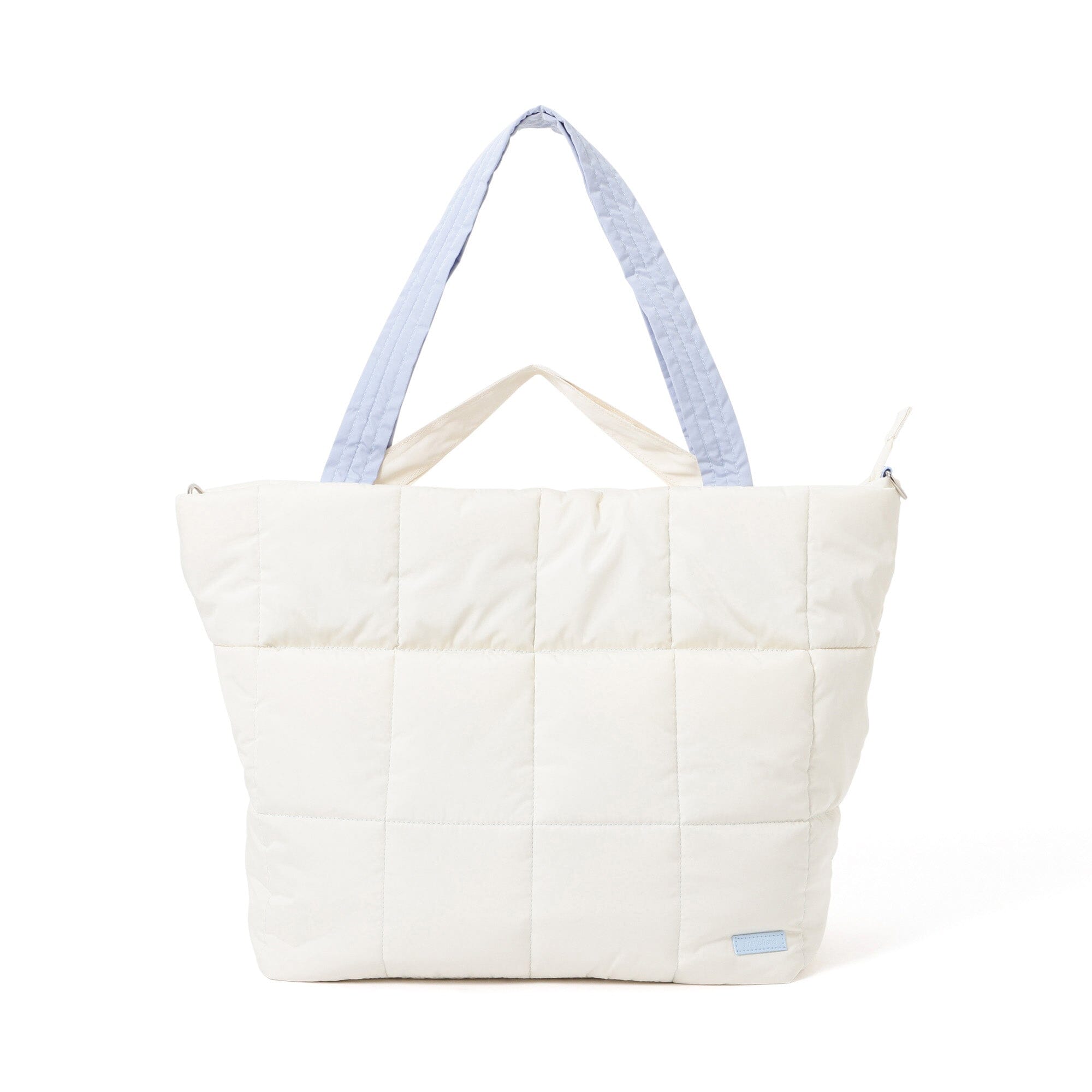 Popstitch Quilt Travel Bag Ivory