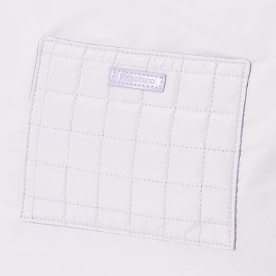 Pop Stitch Quilt Carry-On Tote Light Grey