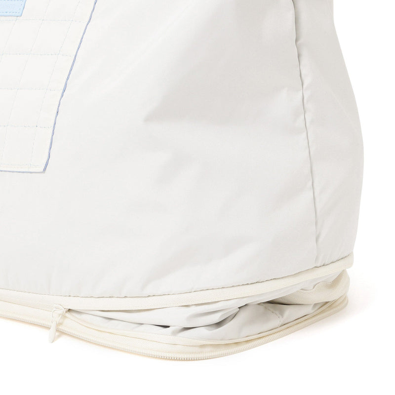 Pop Stitch Quilt Carry-On Tote Ivory