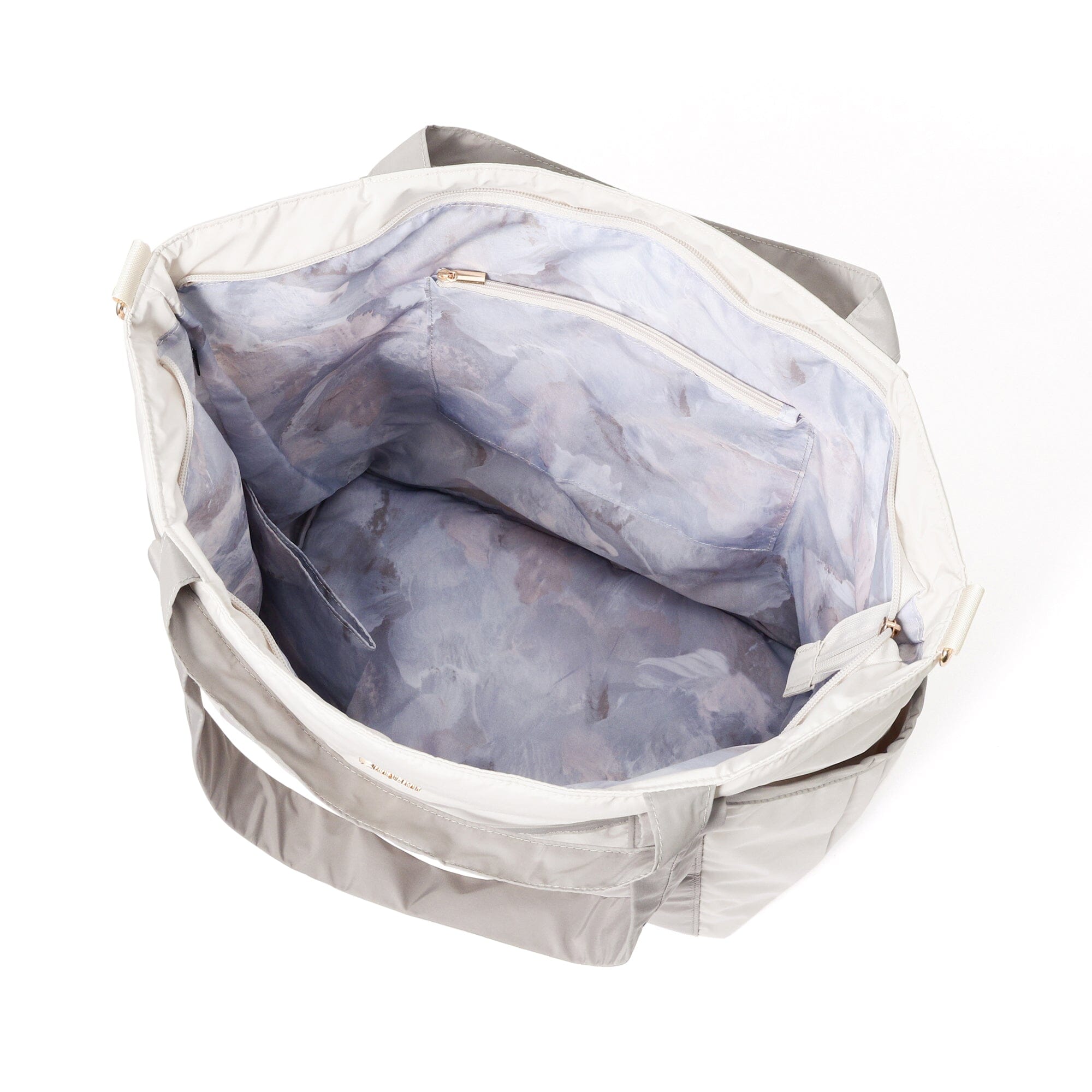 Modern Palette Travel Bag Beige x  Gray
