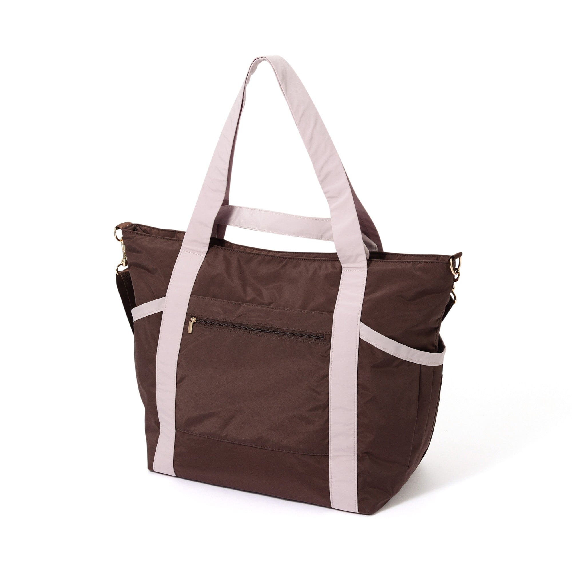 Modern Palette Travel Bag Brown x Pink