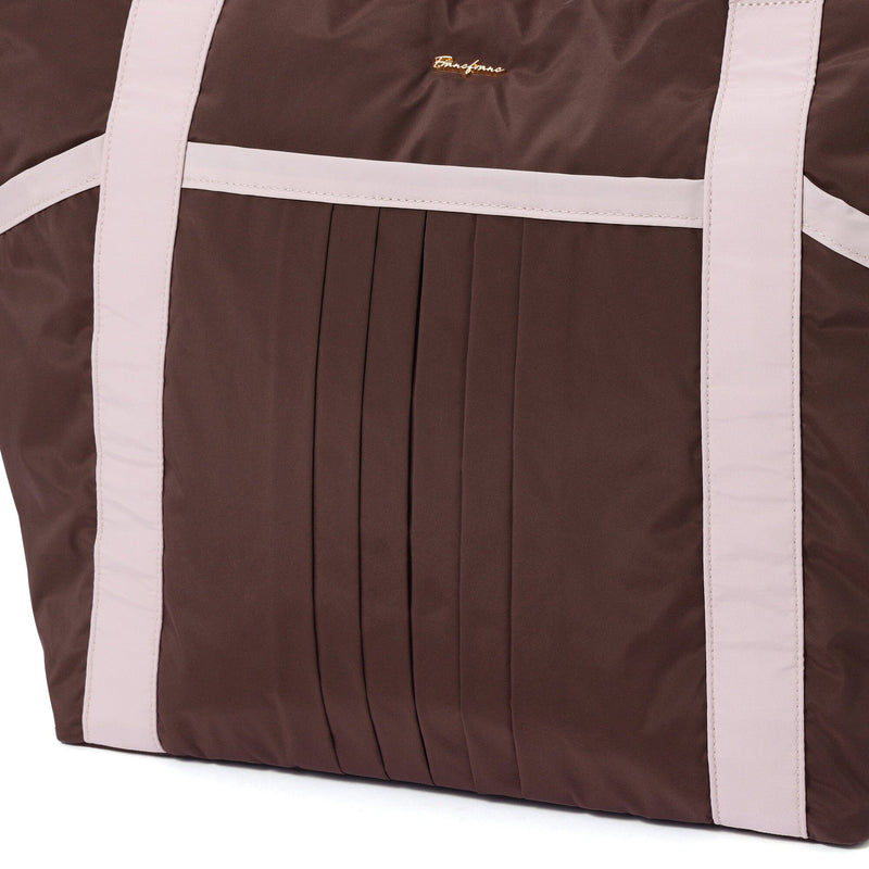 Modern Palette Travel Bag Brown x Pink