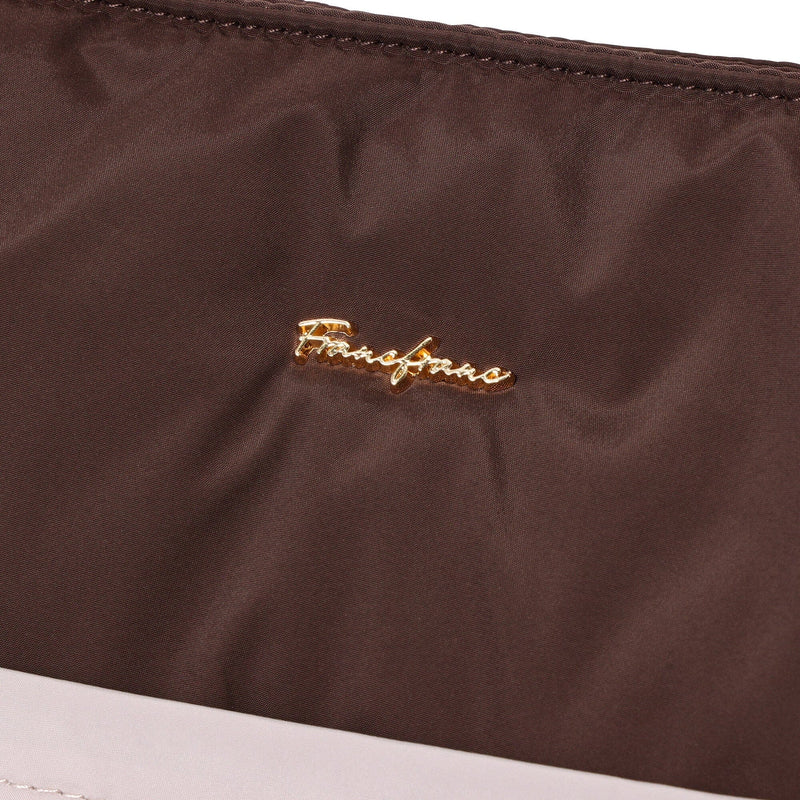 Modern Palette Travel Bag Brown x Pink