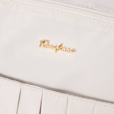 Modern Palette 2-Way Carry-On Tote Beige x Gray