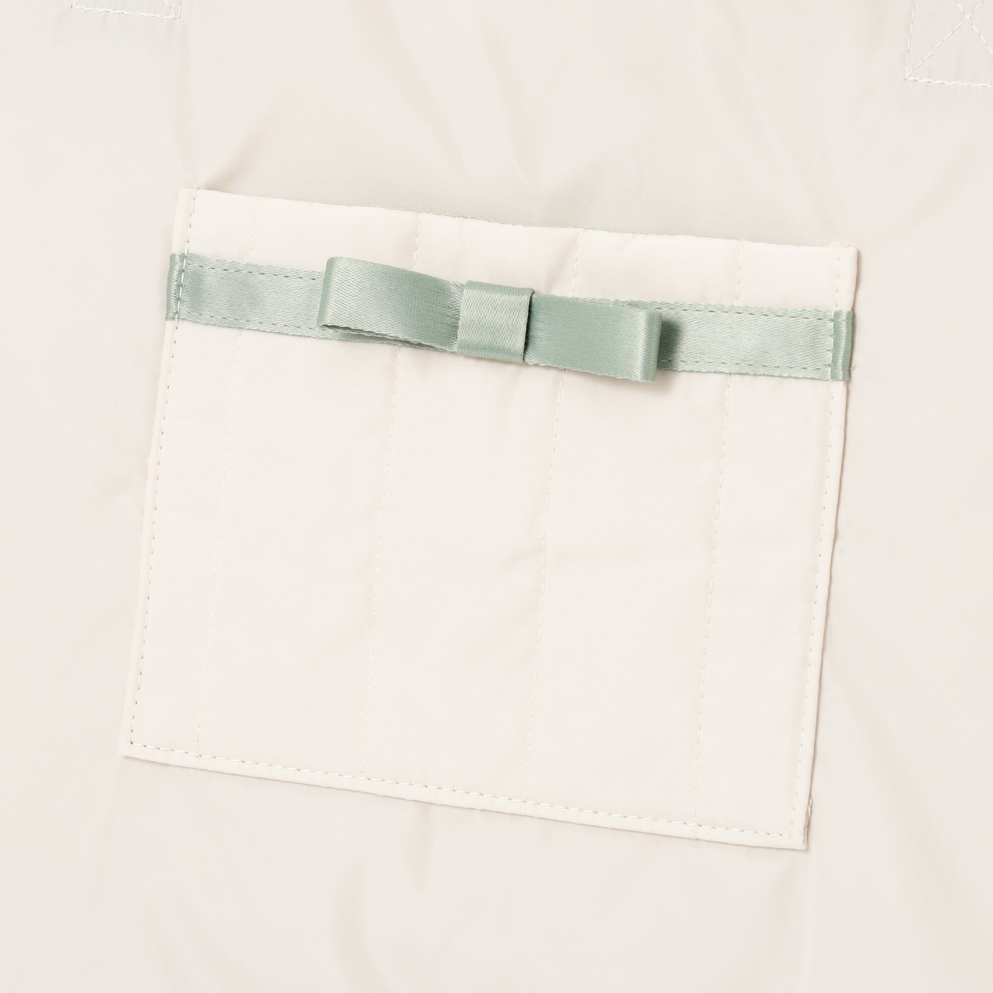 Bicolor 2-Way Carry-On Tote Bag  Mint x Ivory