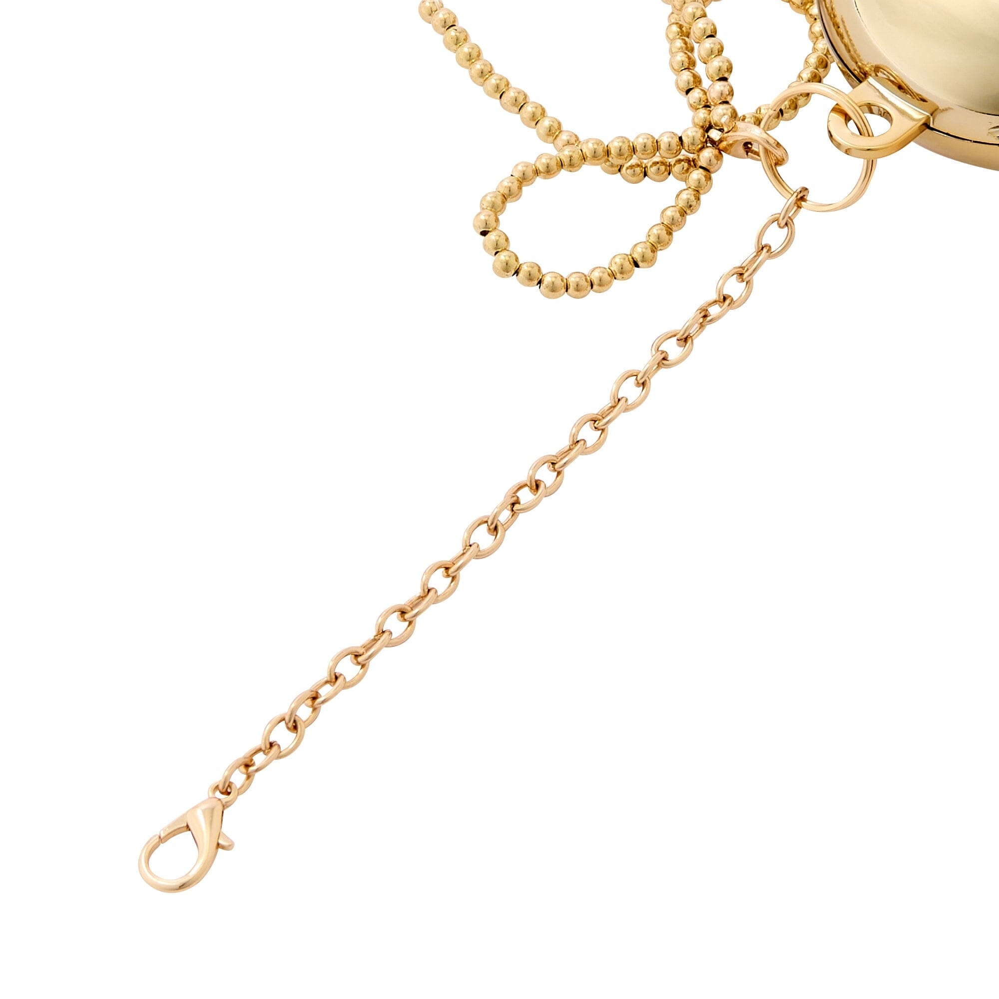 Bag Charm Eco Bag Hard Heart Gold