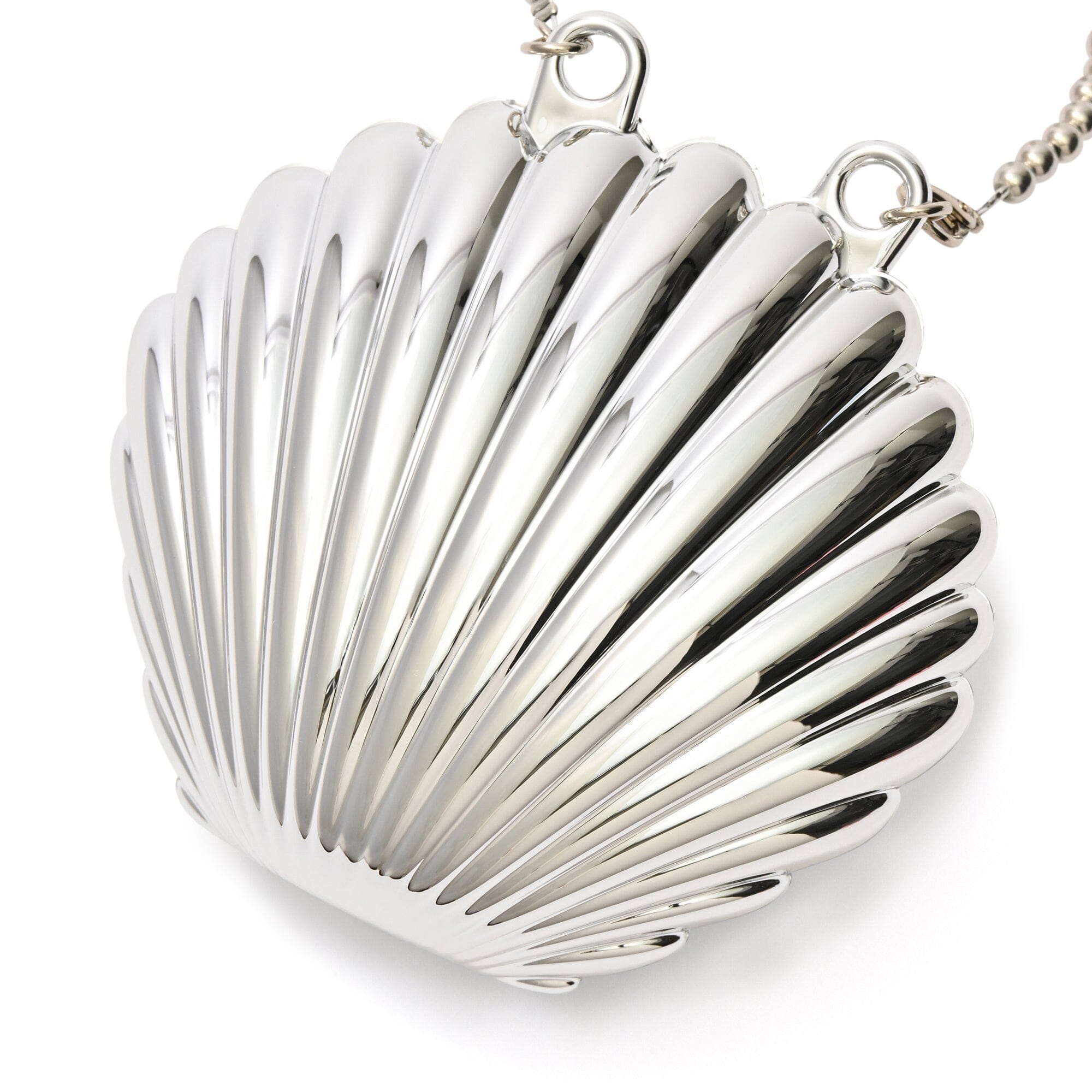 Bag Charm Eco Bag Hard Shell Silver