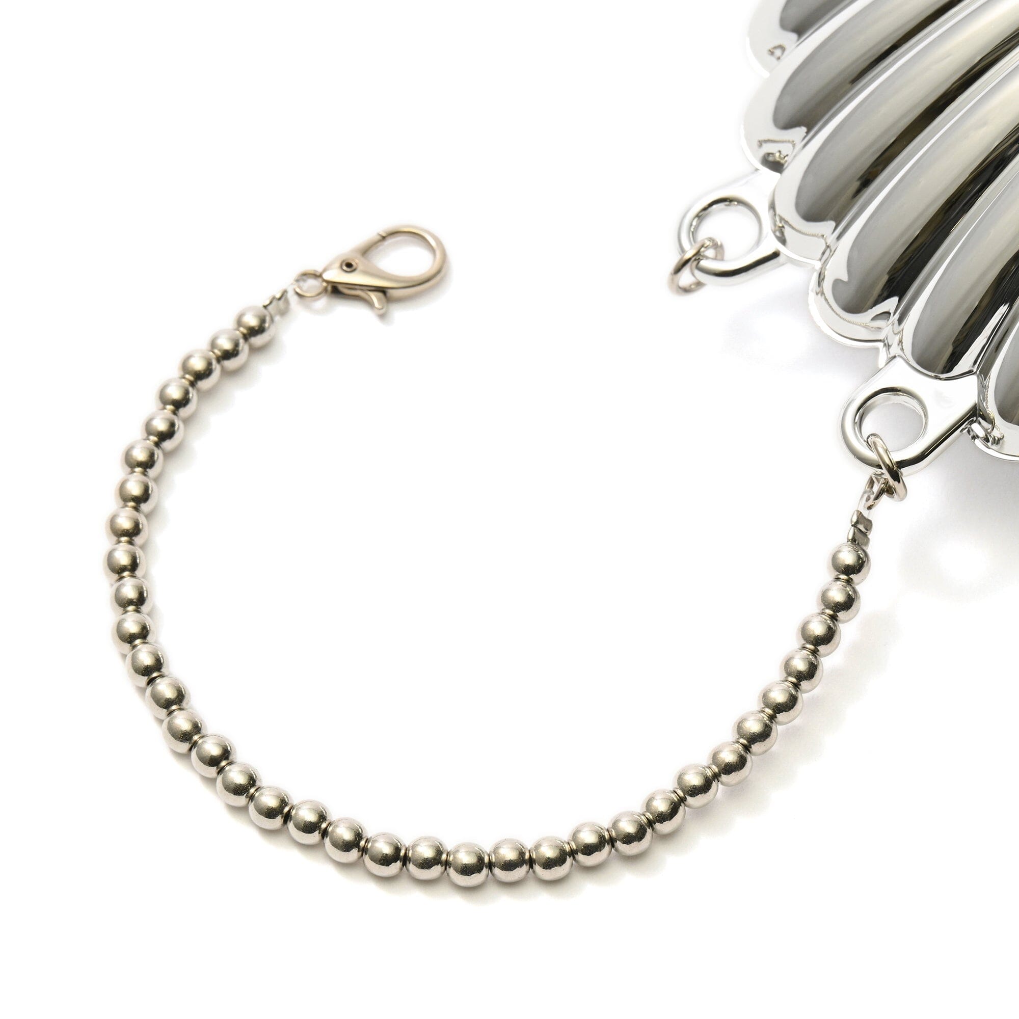 Bag Charm Eco Bag Hard Shell Silver