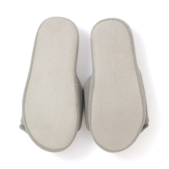 Ice Touch Rib Cross Room Shoes Gray