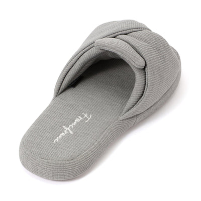 Ice Touch Rib Cross Room Shoes Grey