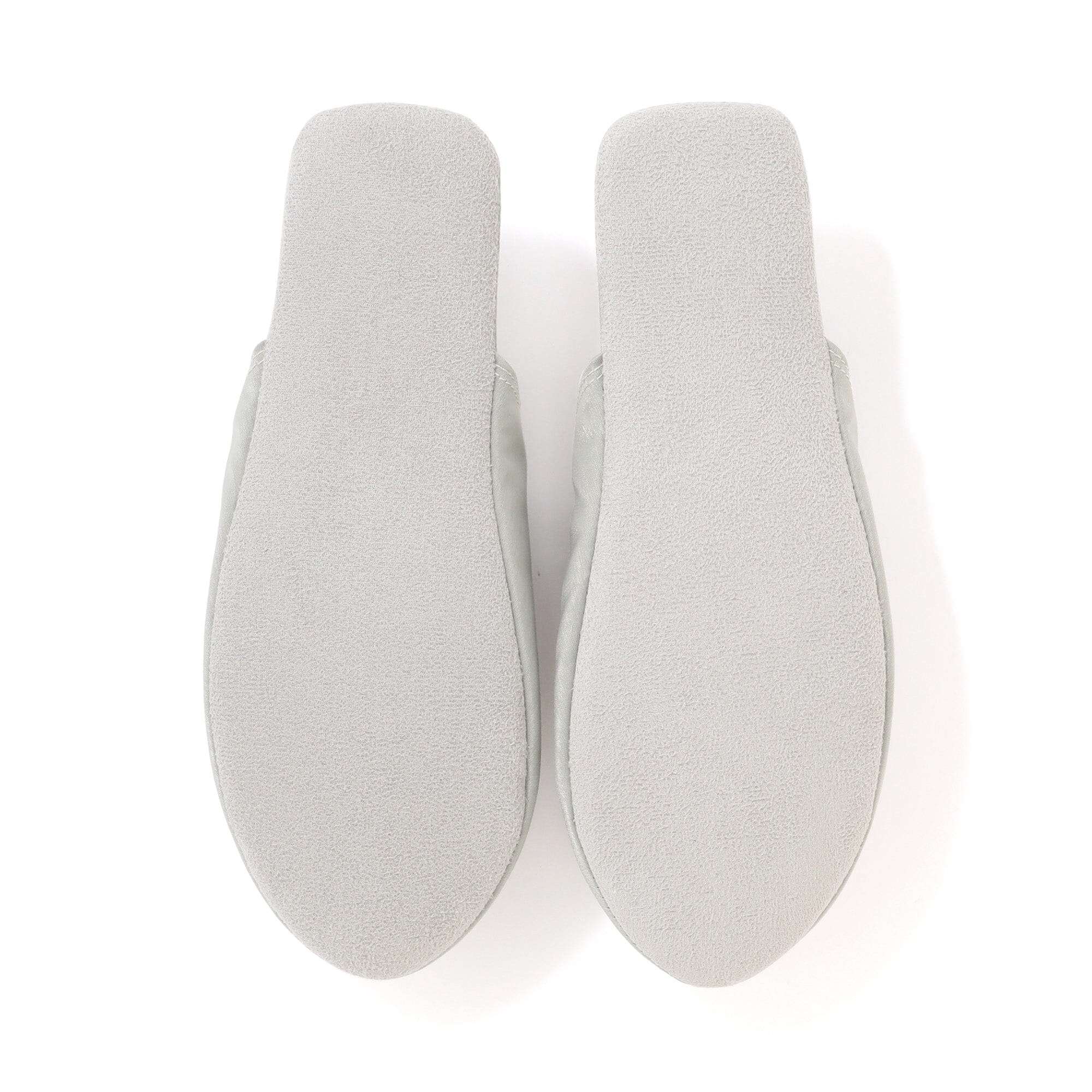 Satin Laceup Room Shoes Mint