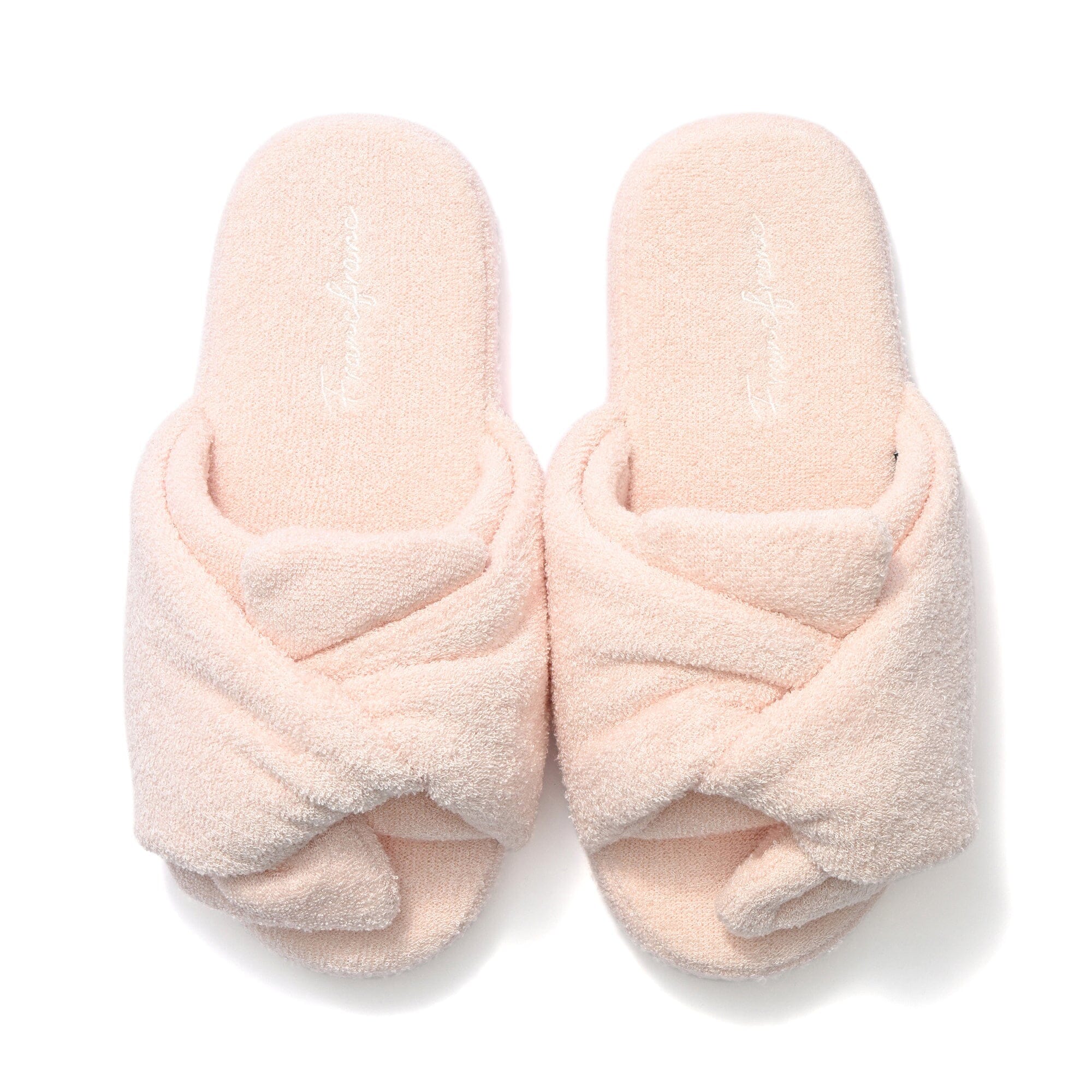Water Absorbent Towel Room Shoes Pink