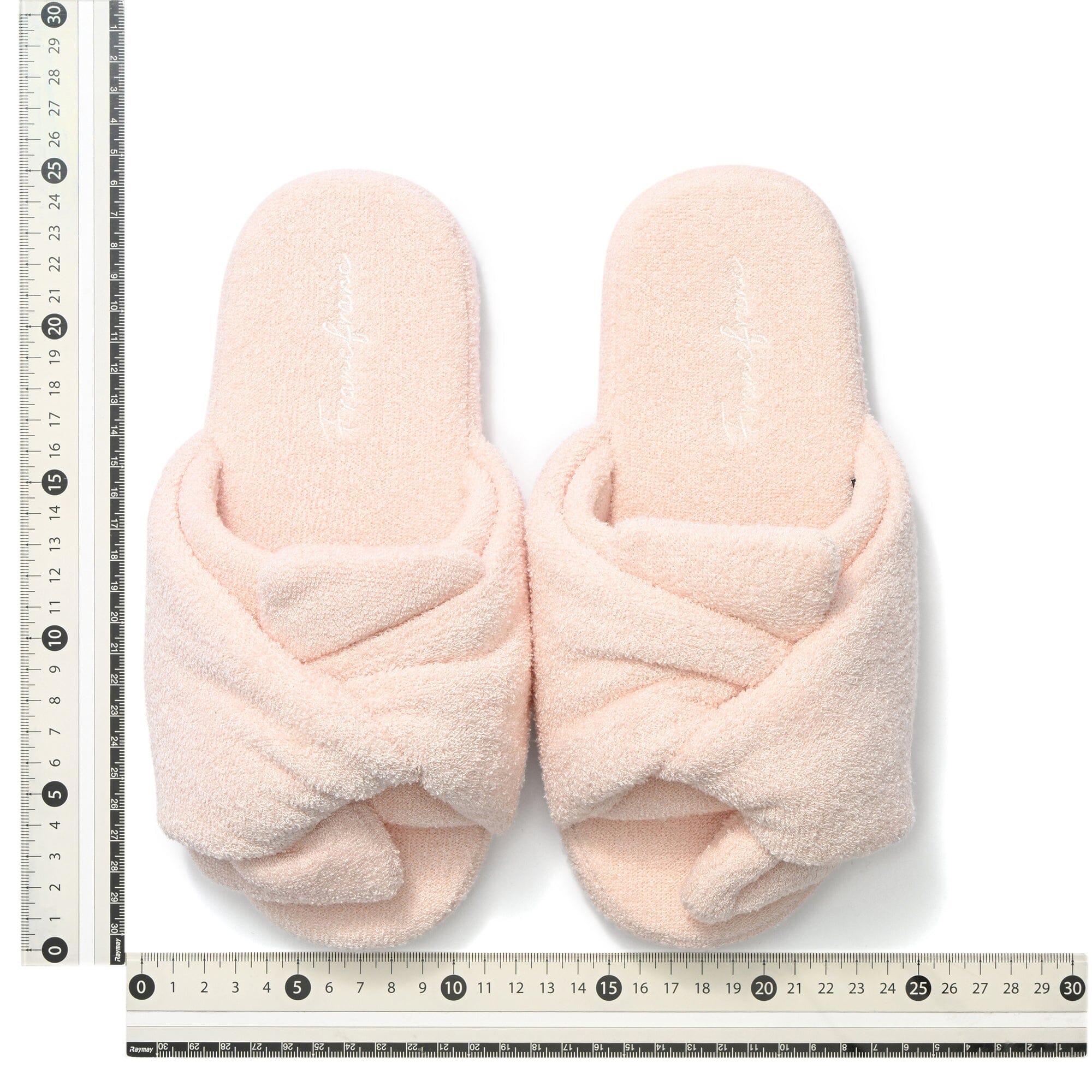 Water Absorbent Towel Room Shoes Pink