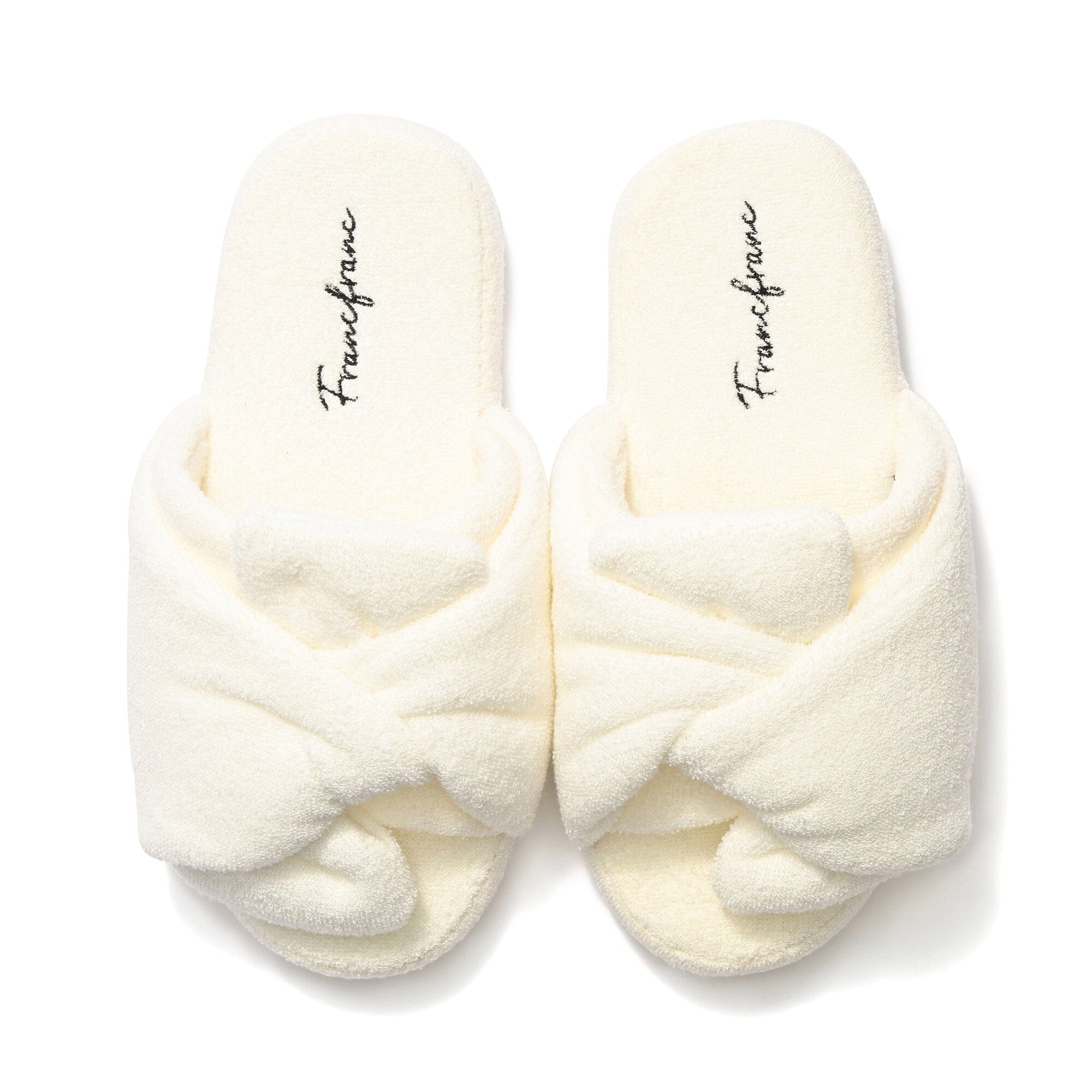 Water Absorbent Towel Room Shoes White
