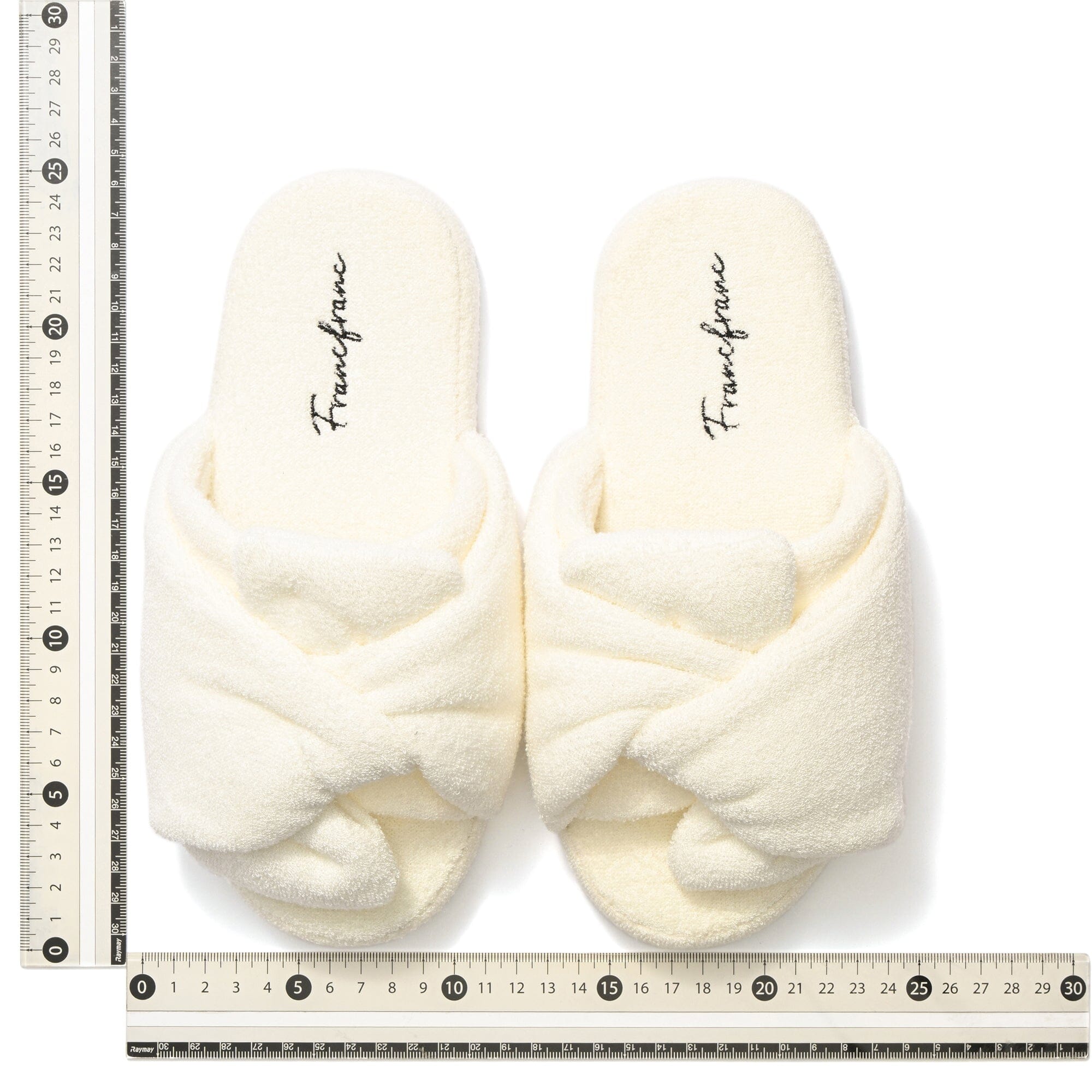 Water Absorbent Towel Room Shoes White