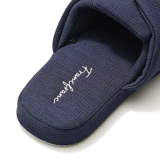 Cooling Touch Rib Cross Room Shoes Navy
