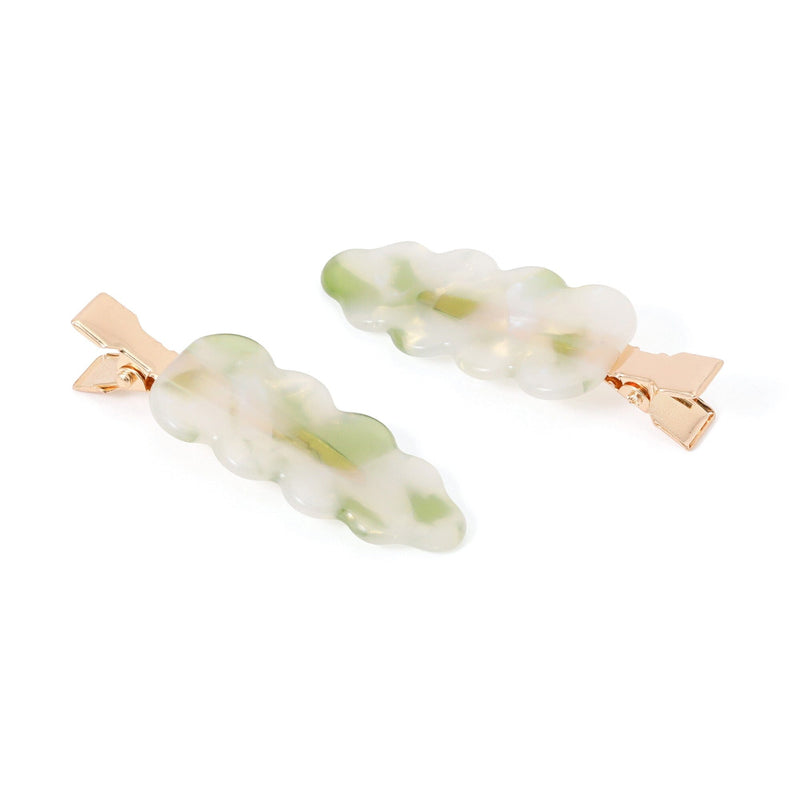 Bangs Clip Wave Light Green