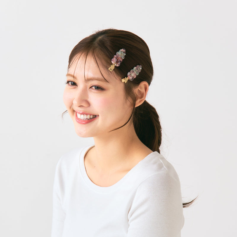 Bangs Clip Wave Purple