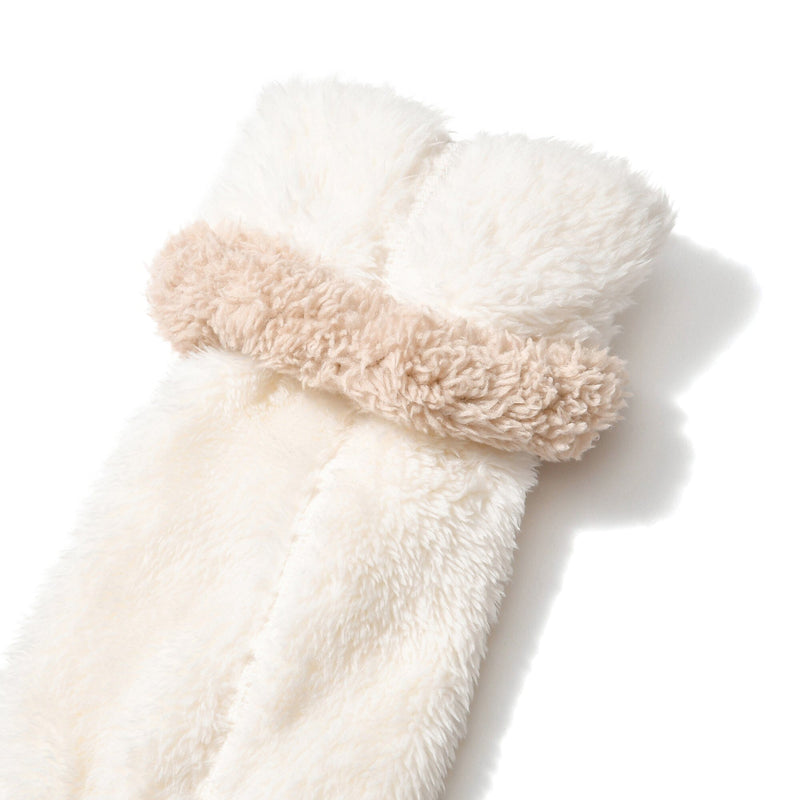Warm Fleece Socks  White