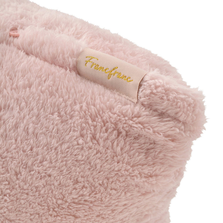 Warm Fleece Blanket Robe Pink