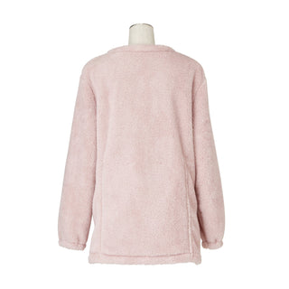 Warm Fleece Cardigan  Pink