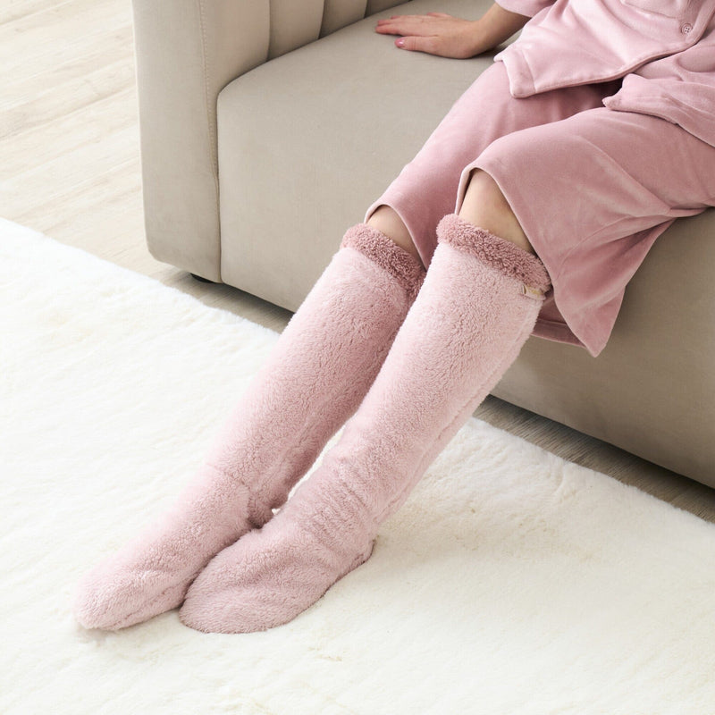 Warm Fleece Socks Pink