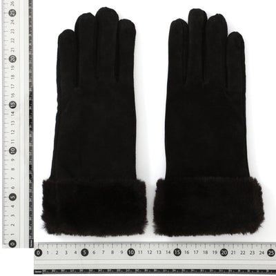 Suede Gloves Black