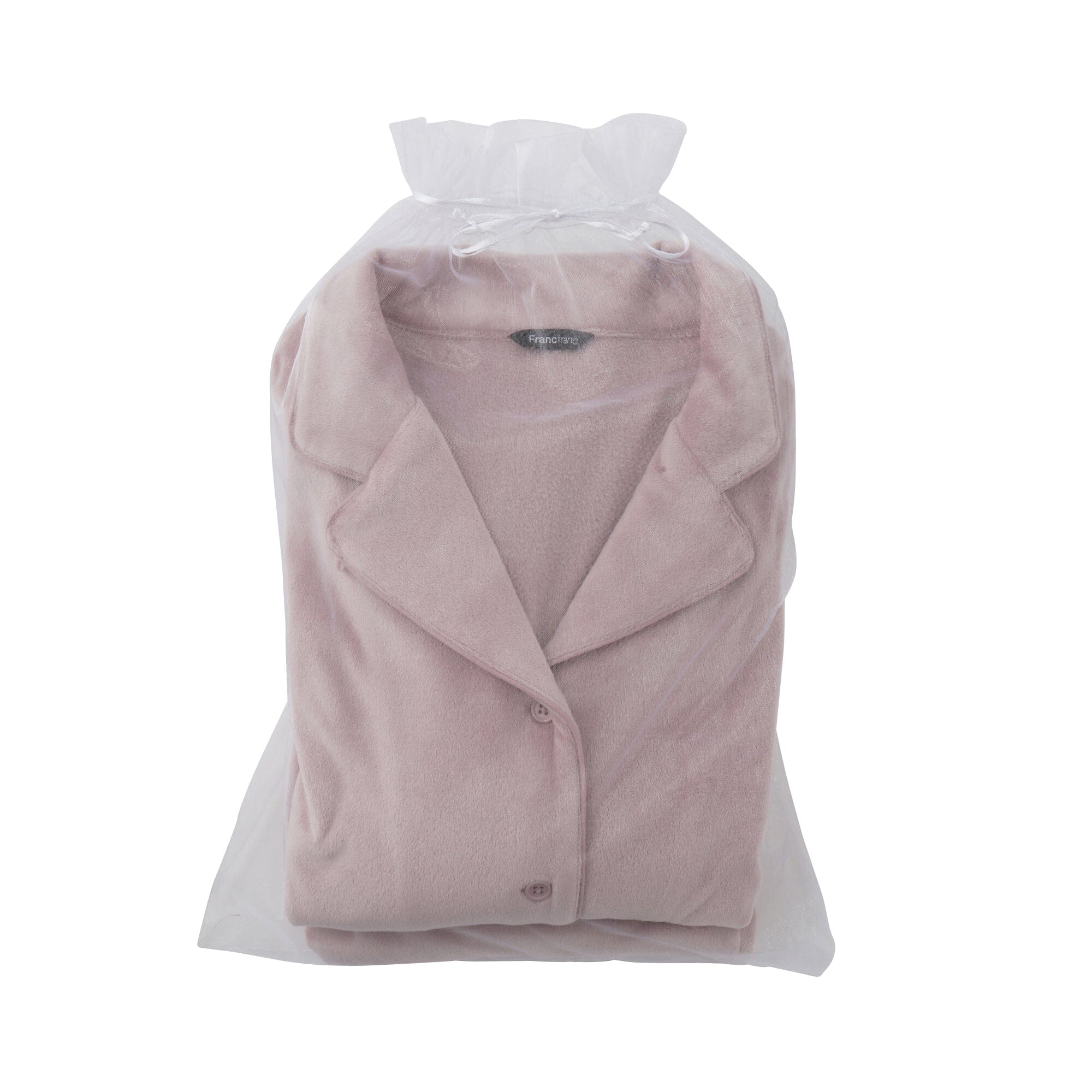 HYALURONIC 彈性天鵝絨睡衣 粉紅色