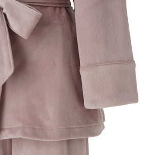 HYALURONIC 彈性天鵝絨睡衣 粉紅色