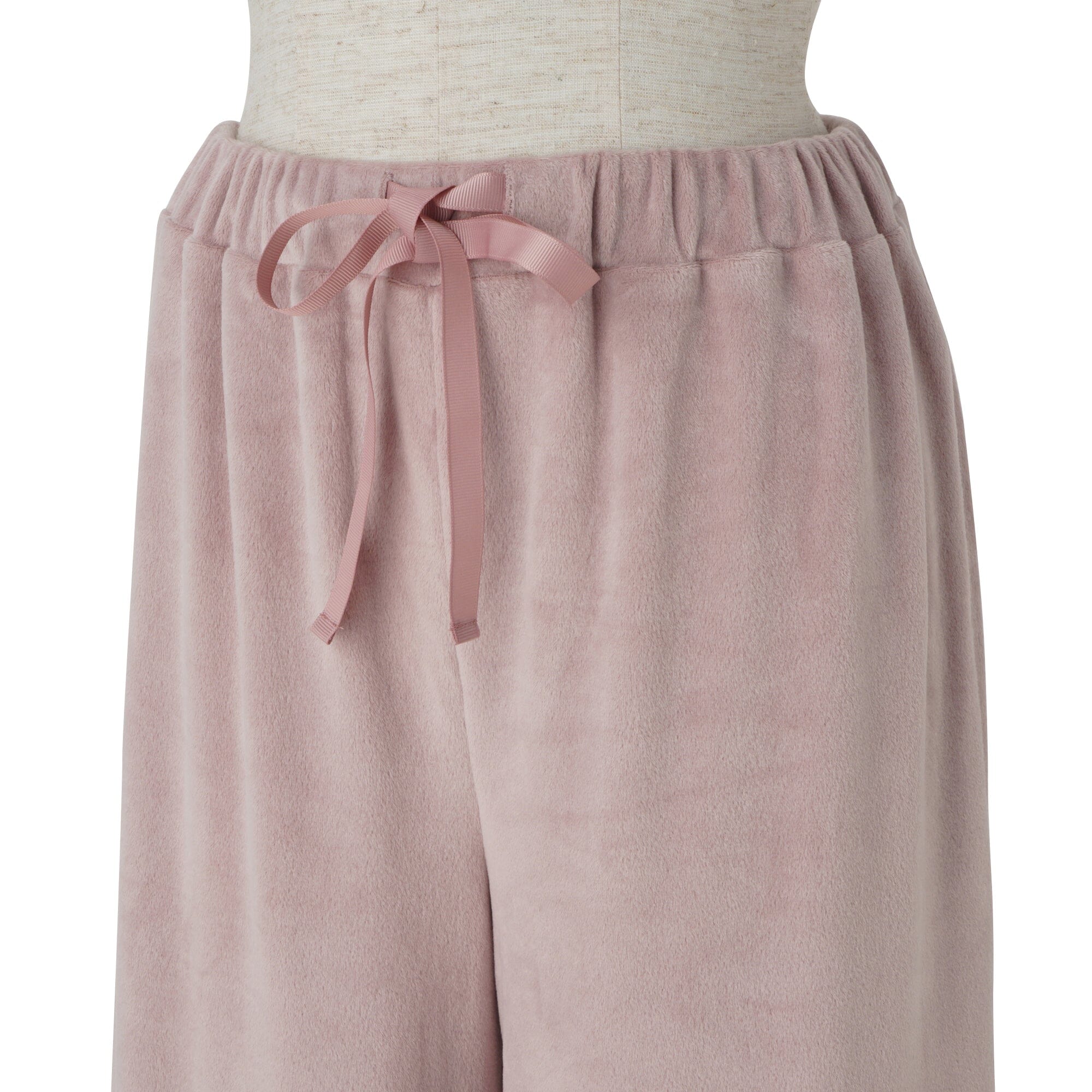 HYALURONIC 彈性天鵝絨睡衣 粉紅色