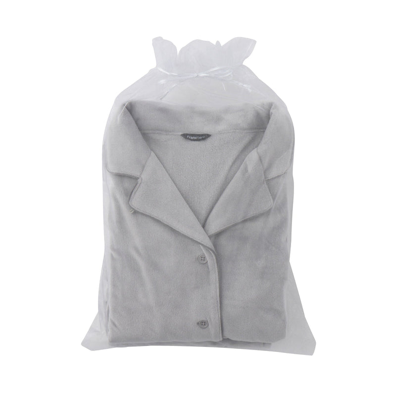 Hyaluronic Stretch Velour Pajama Gray