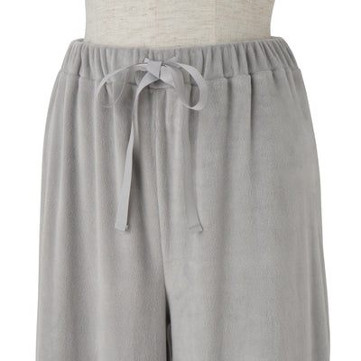 Hyaluronic Stretch Velour Pajama Gray